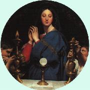 Jean-Auguste Dominique Ingres The Virgin with the Host oil painting on canvas
